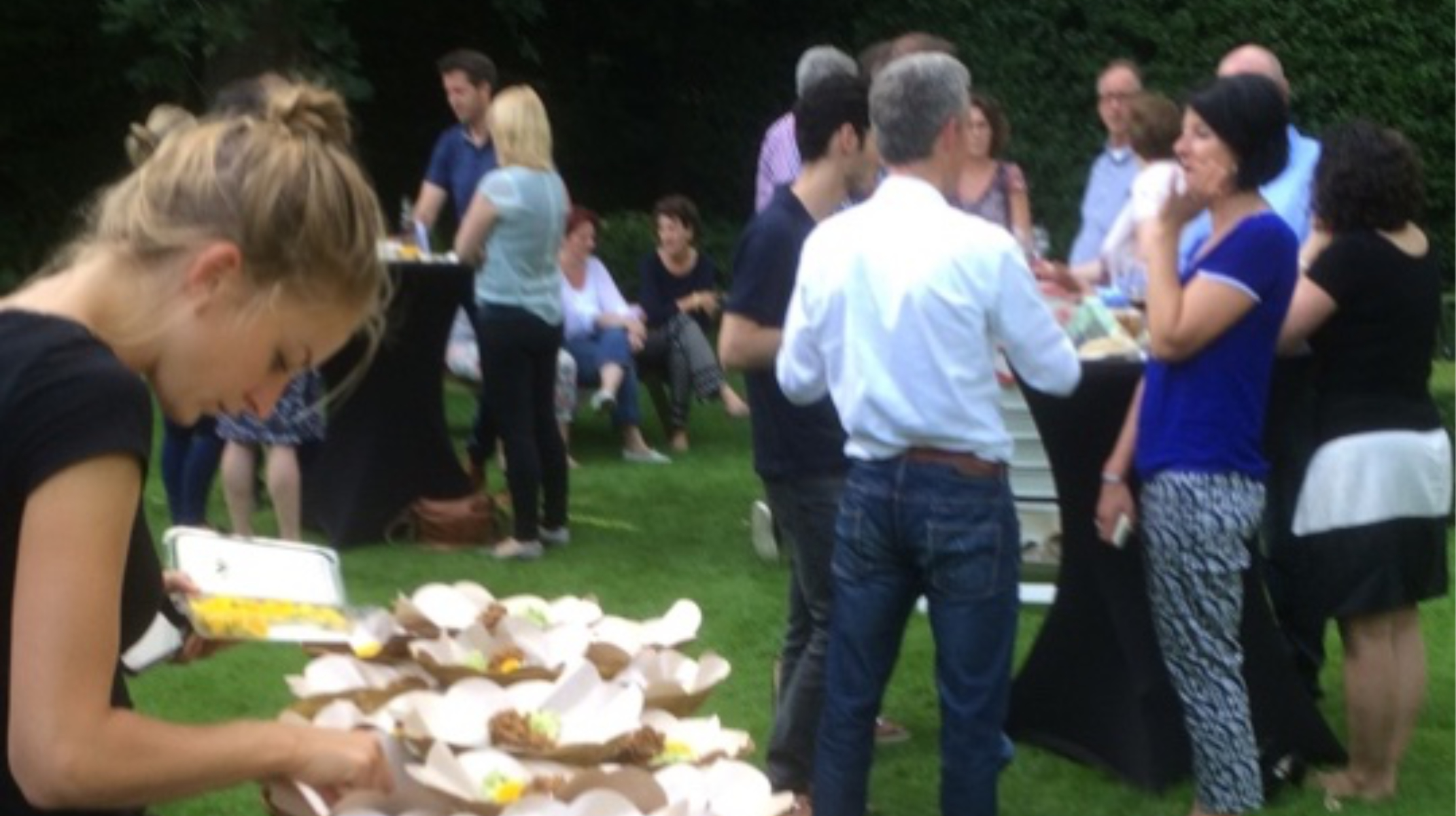 Selamatan Jalanan catering evenement in de tuin