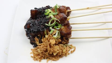 SATÉ CELENG LEMAK KECAP