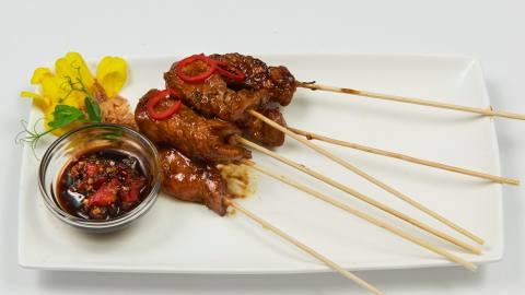 SATÉ KAMBING SAMBAL KECAP